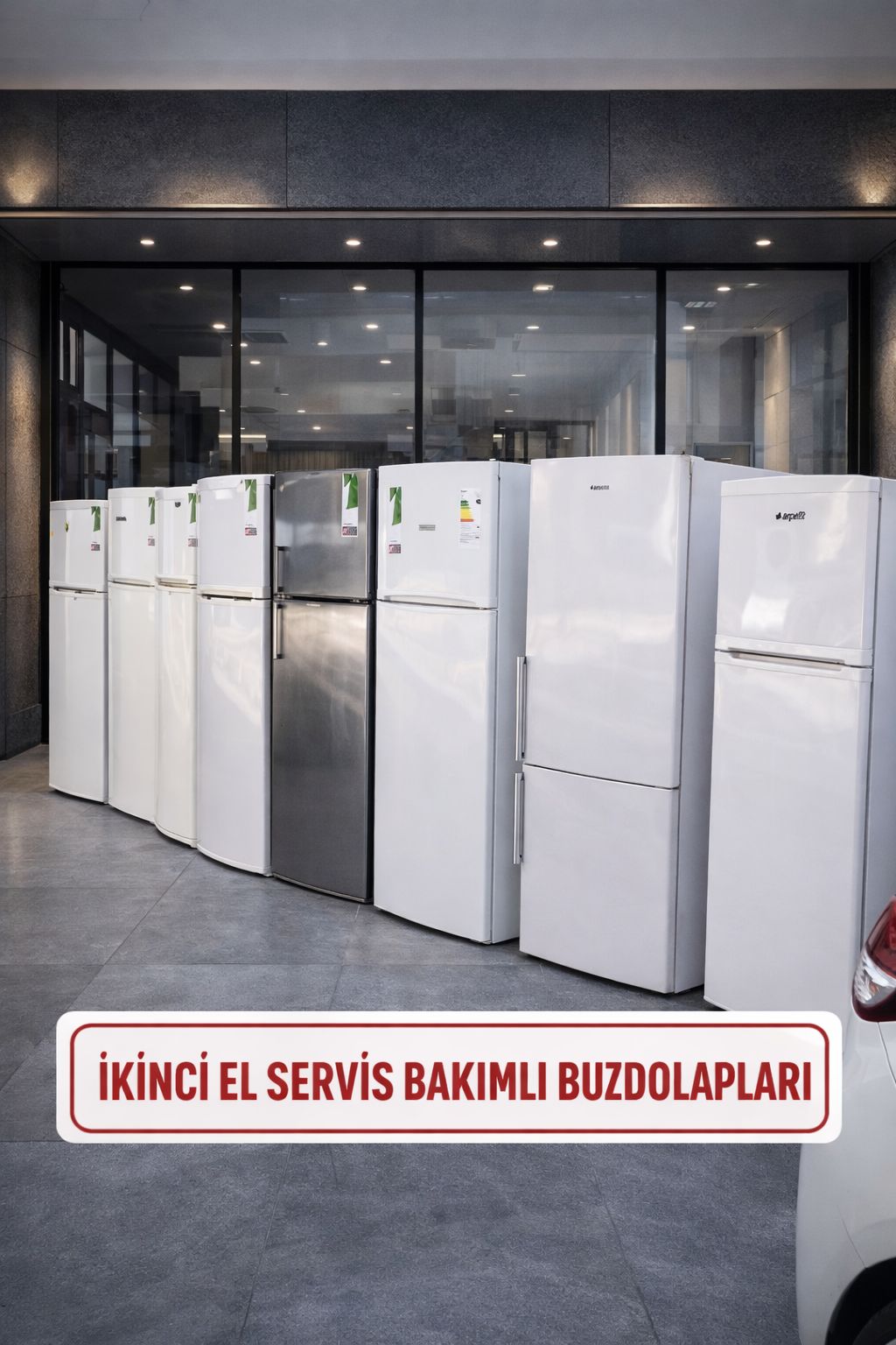 2.El Servis Bakımlı Buzdolabı